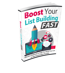 Webdropservices - Boost Your List Building Fast - ebook